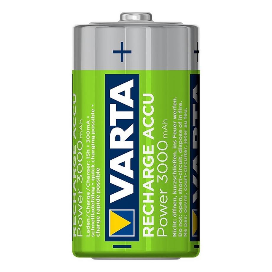 Pricenet  Varta Recharge Accu Power Batterien C 3000 mAh 2 Stück im Blister 