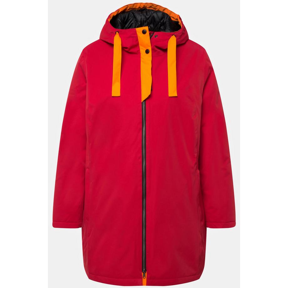 Ulla Popken HYPRAR Outdoorjacke wasserdicht mit 2-Wege-Zipper  