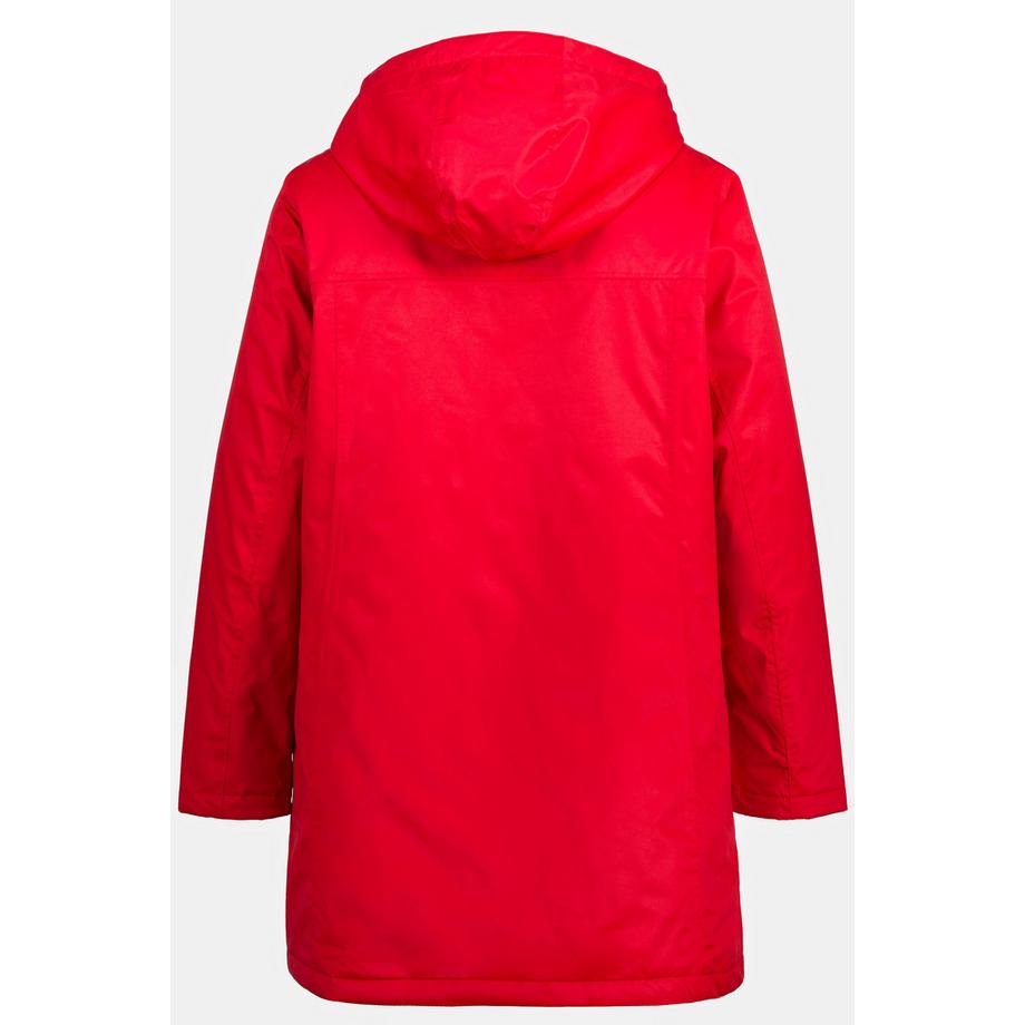 Ulla Popken HYPRAR Outdoorjacke wasserdicht mit 2-Wege-Zipper  