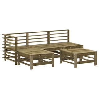 VidaXL set salotto da giardino Legno di pino impregnato  