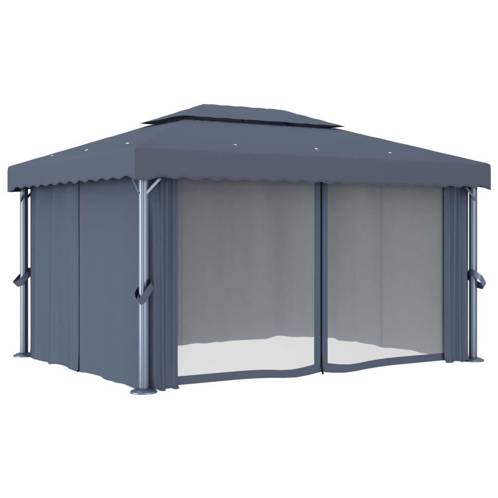 VidaXL Pavillon aluminium  