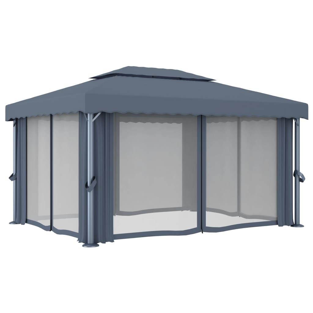 VidaXL Pavillon aluminium  