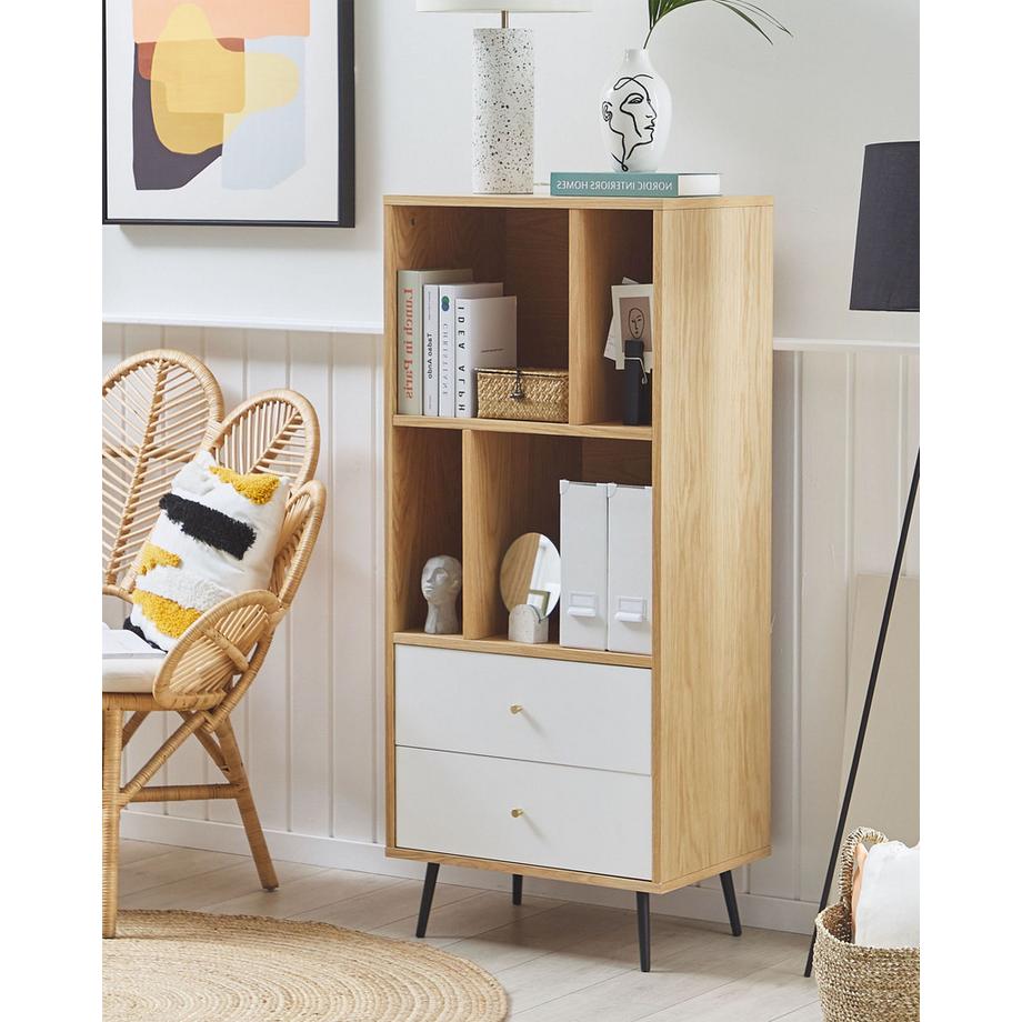 Beliani Regal aus MDF-Platte Retro RICHMOND  