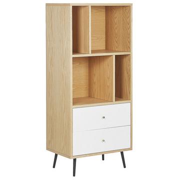 Bücherschrank aus MDF-Platte Retro RICHMOND