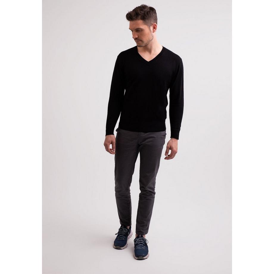 CASH-MERE.CH Kaschmir V-Ausschnitt Pullover  