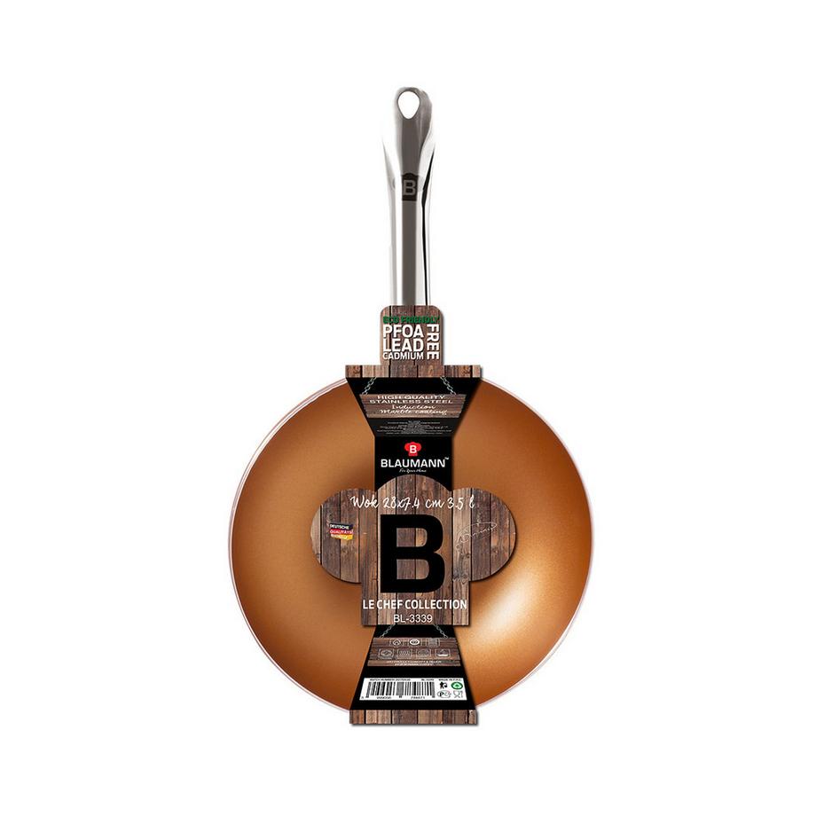 Blaumann  Blaumann poêle wok Ø28cm cuivre 