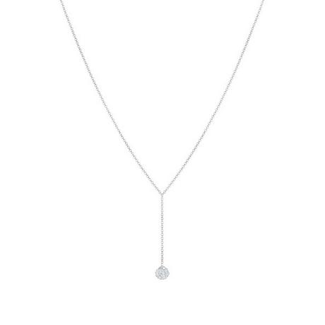 Elli  Halskette Y-Kette Kugel Kristalle 