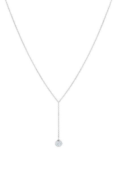 Elli  Halskette Y-Kette Kugel Kristalle 