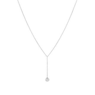 Elli  Halskette Y-Kette Kugel Kristalle 