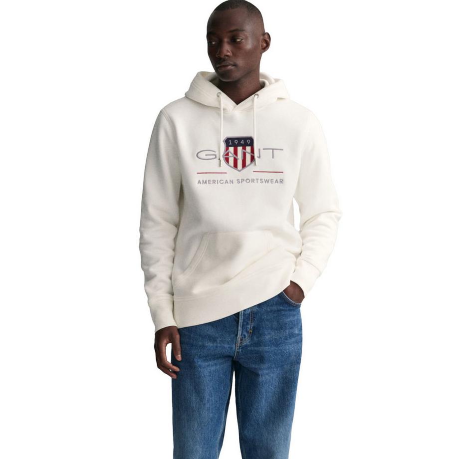 GANT Archive Shield Regular Fit Hoodie  