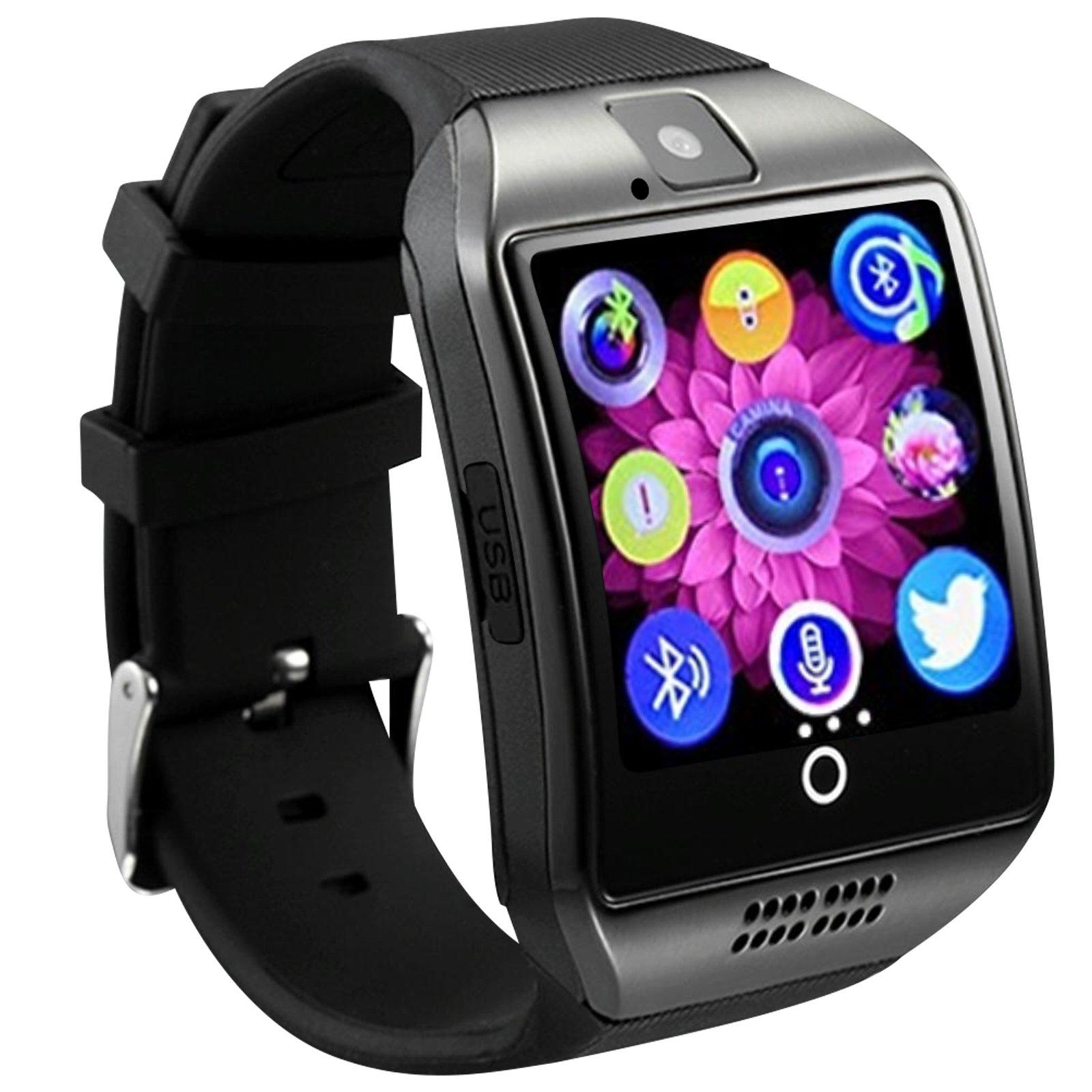 Avizar  Smartwatch Bluetooth / Kamera Schwarz 