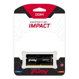 Kingston  FURY Impact (1 x 16GB, DDR4-3200, SO-DIMM 260 pin) 