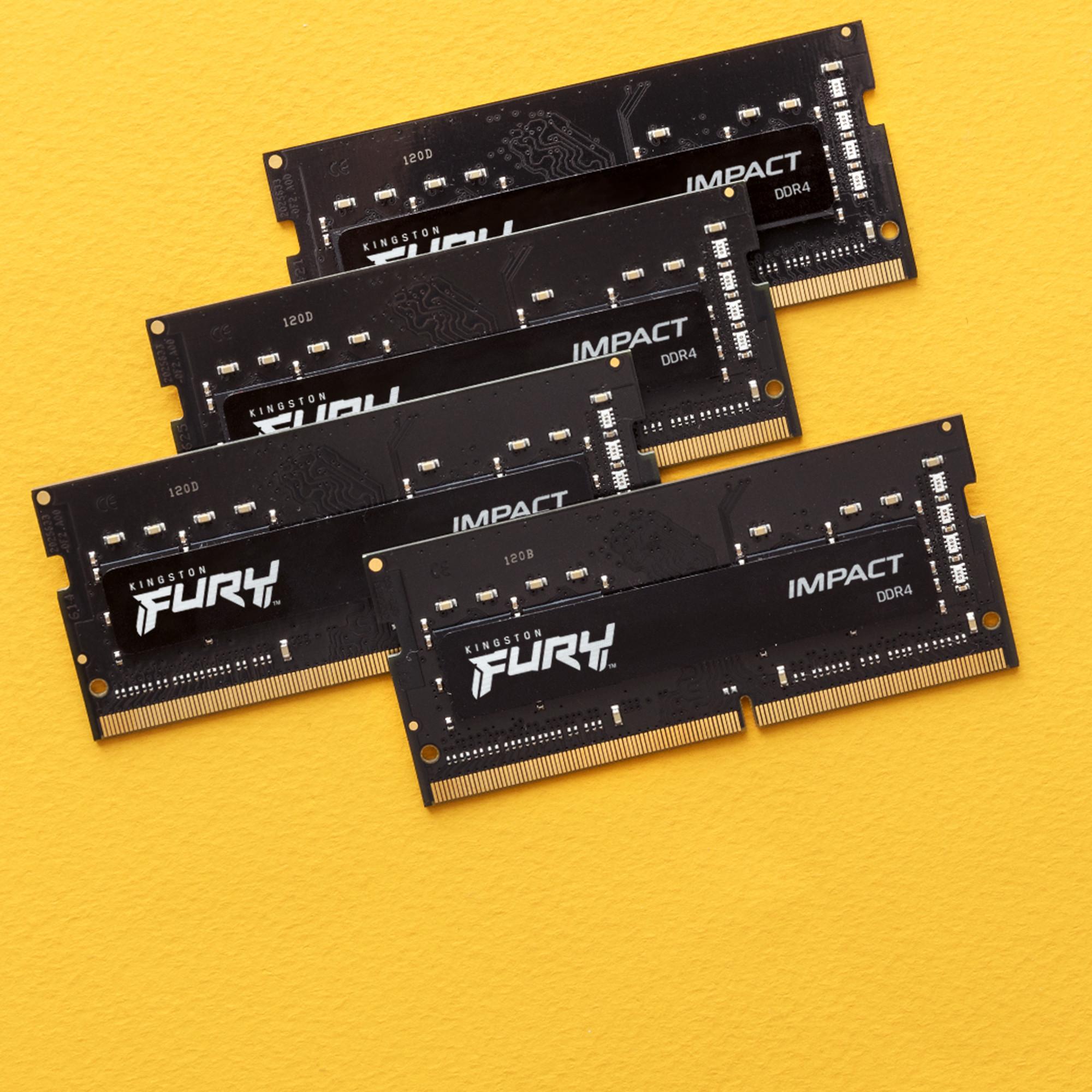 Kingston  FURY Impact (1 x 16GB, DDR4-3200, SO-DIMM 260 pin) 