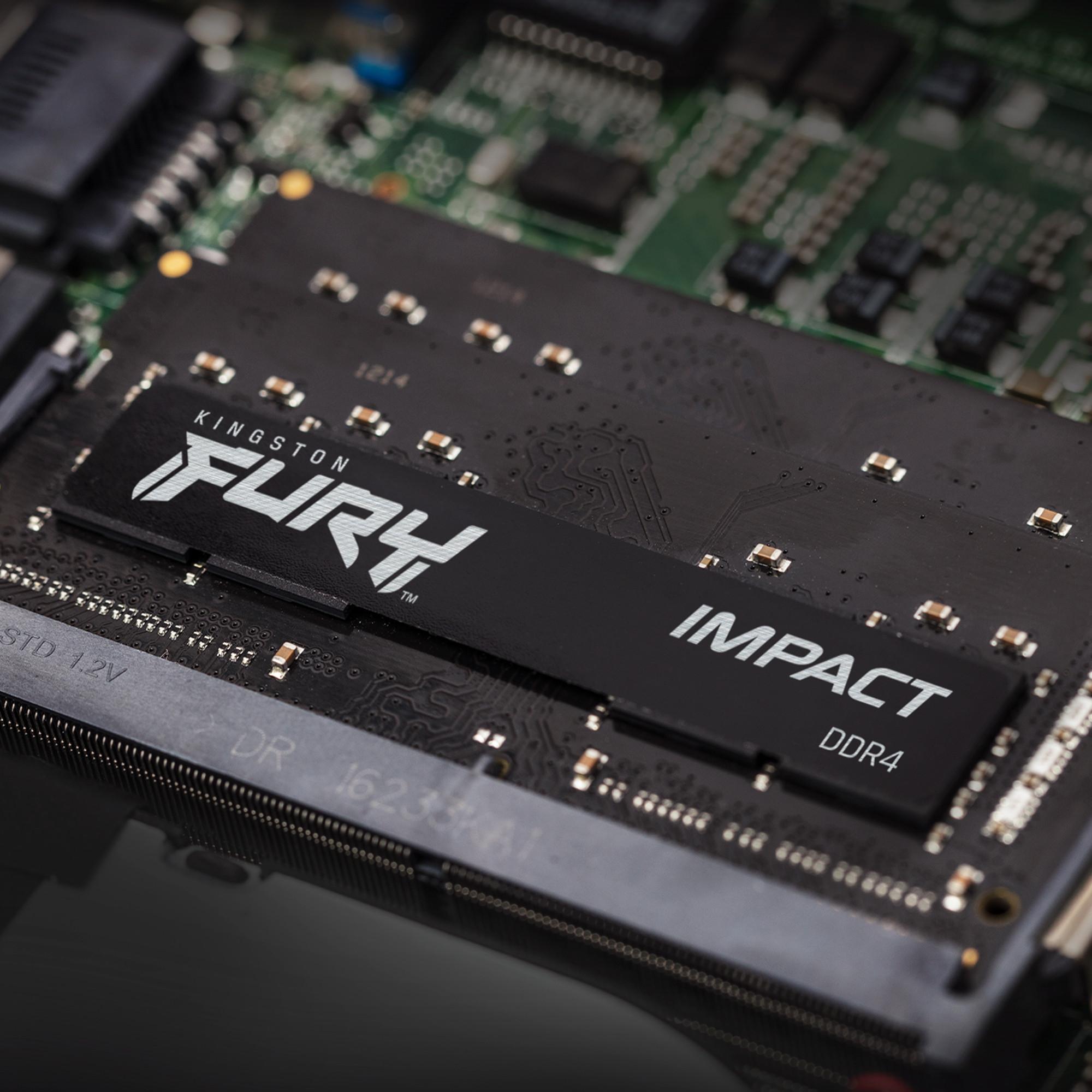 Kingston  FURY Impact (1 x 16GB, DDR4-3200, SO-DIMM 260 pin) 