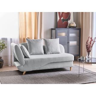 Beliani Chaise longue en Lino Retrò MERI  