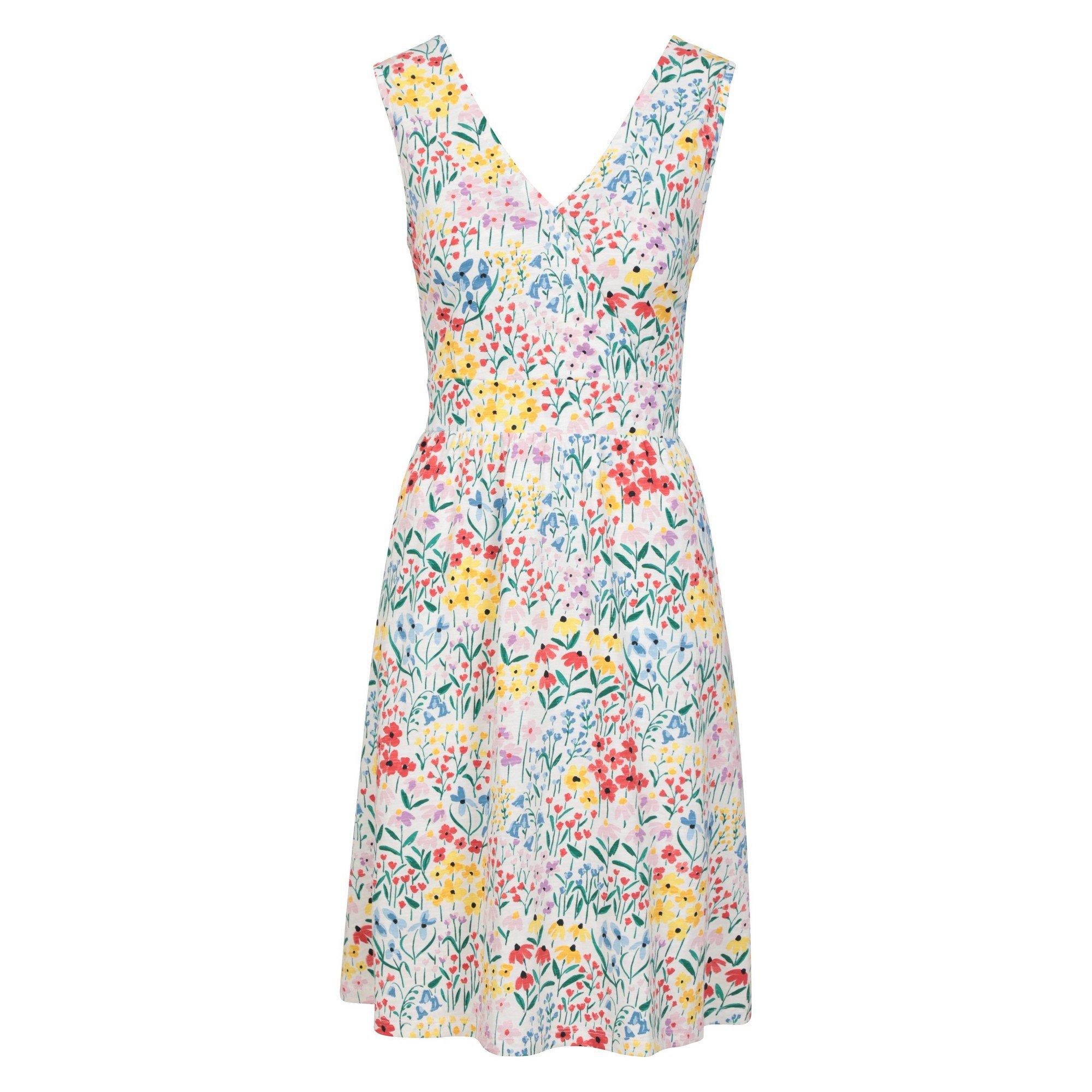 Image of Newquay Midikleid Damen Weiss 40