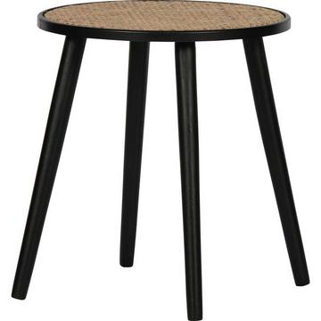 Table d&#039;appoint Ditmer bois rotin