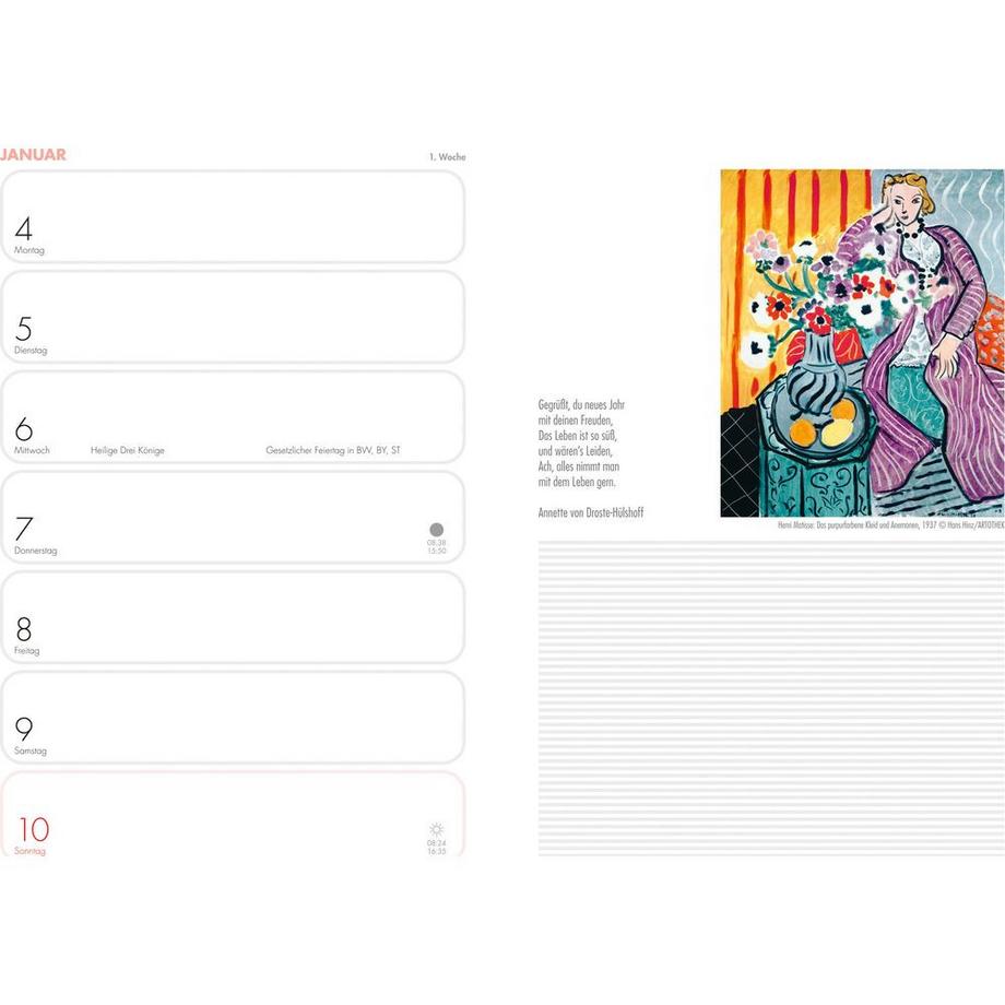 Heye Lady Tagebuch/Kalender 2027  