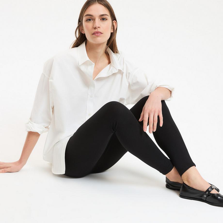 Lange High-Waist-Leggings