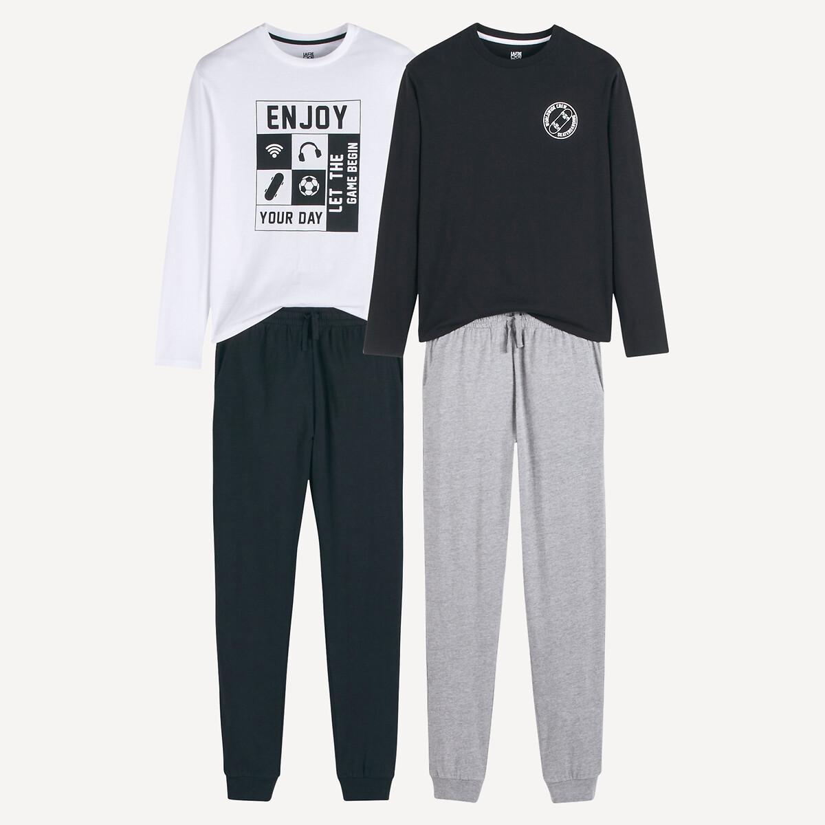 La Redoute Collections  2er-Pack Schlafanzüge mit Gaming-Prints 