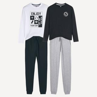 La Redoute Collections  2er-Pack Schlafanzüge mit Gaming-Prints 