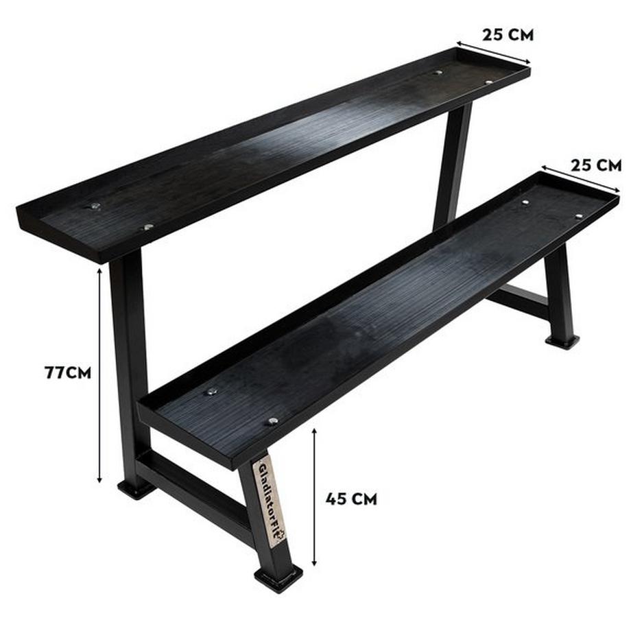 GladiatorFit  Stahlaufbewahrungsgestell für GladiatorFit Kettlebells 