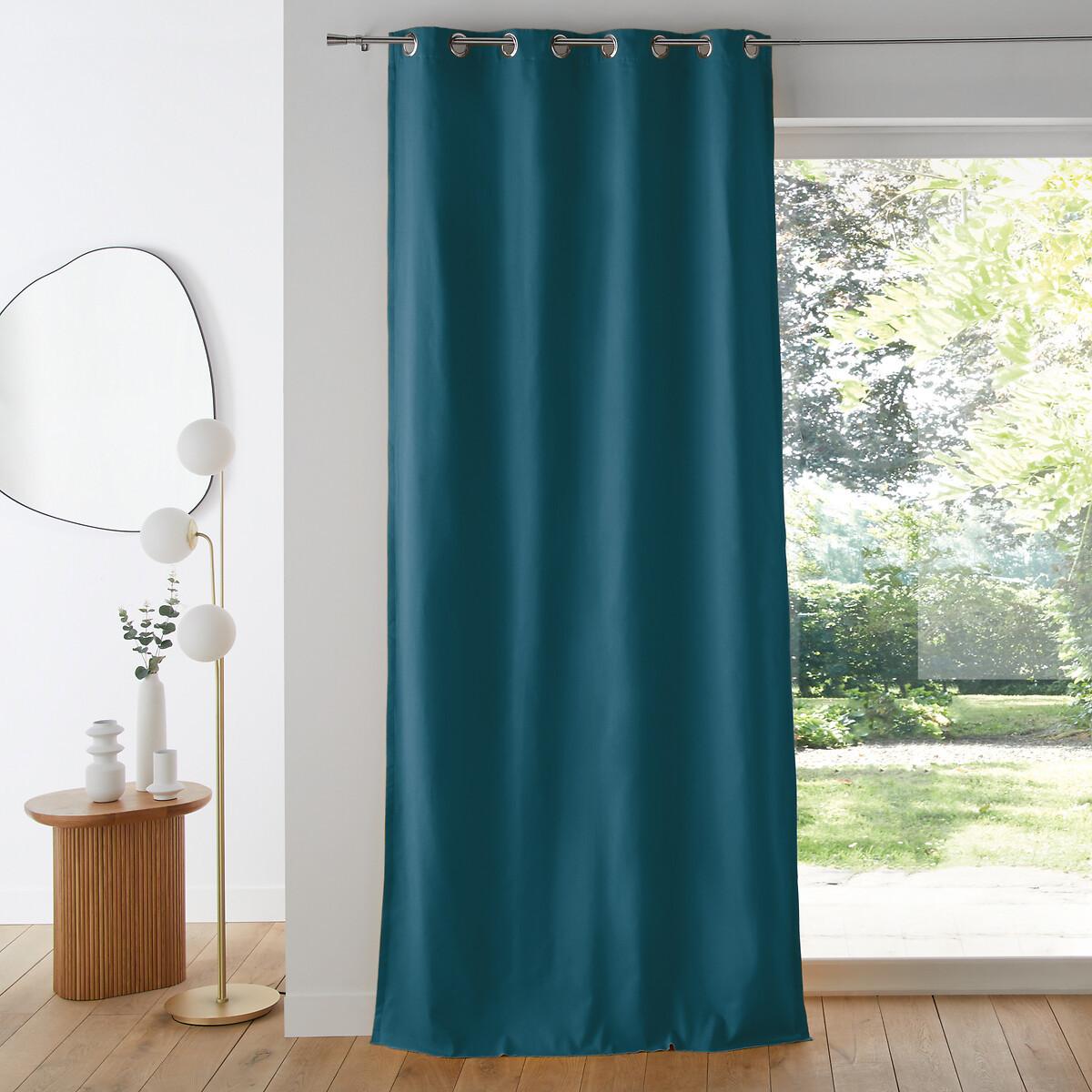 Image of Blickdichter Vorhang Scenario Unisex Blau 135x220cm