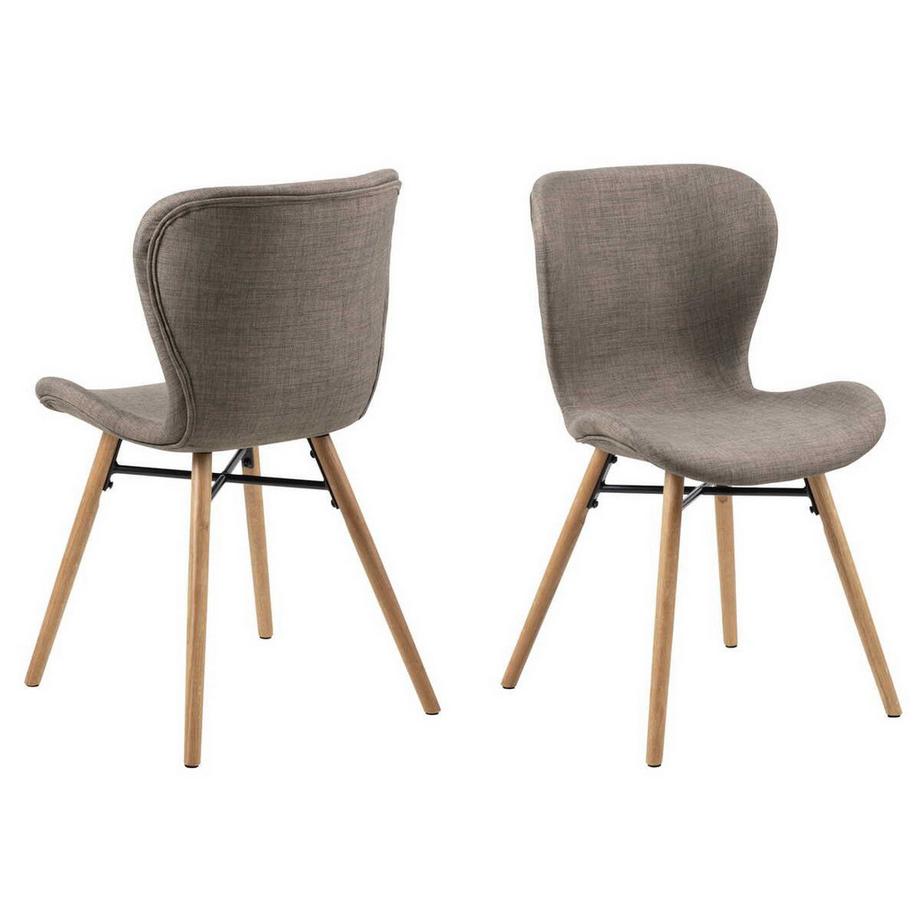 mutoni Sedia da pranzo Norway kaki  