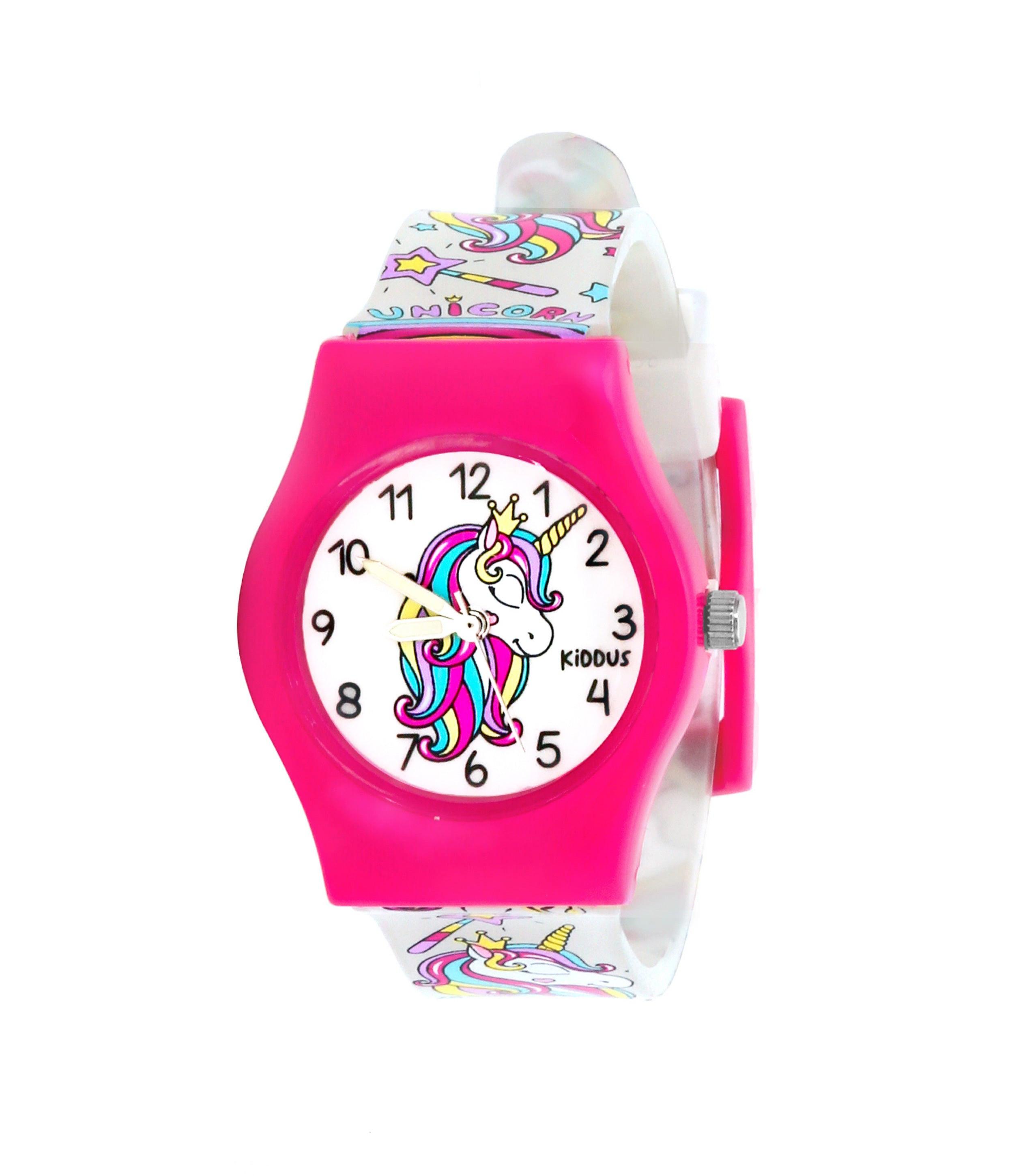 Kiddus  Glow in the Dark Unicorn  Kinderuhr 