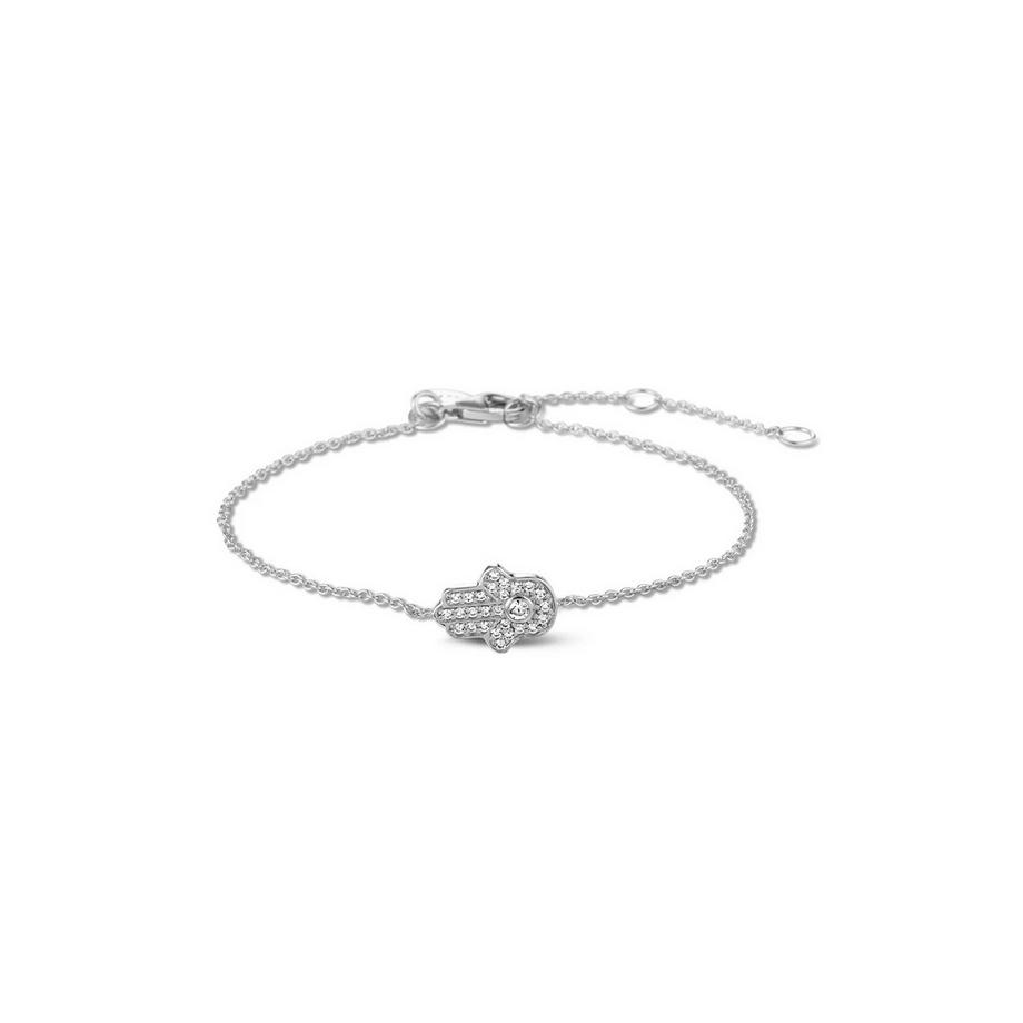 Hand der Fatima Armband 1500 Rhodiniert
