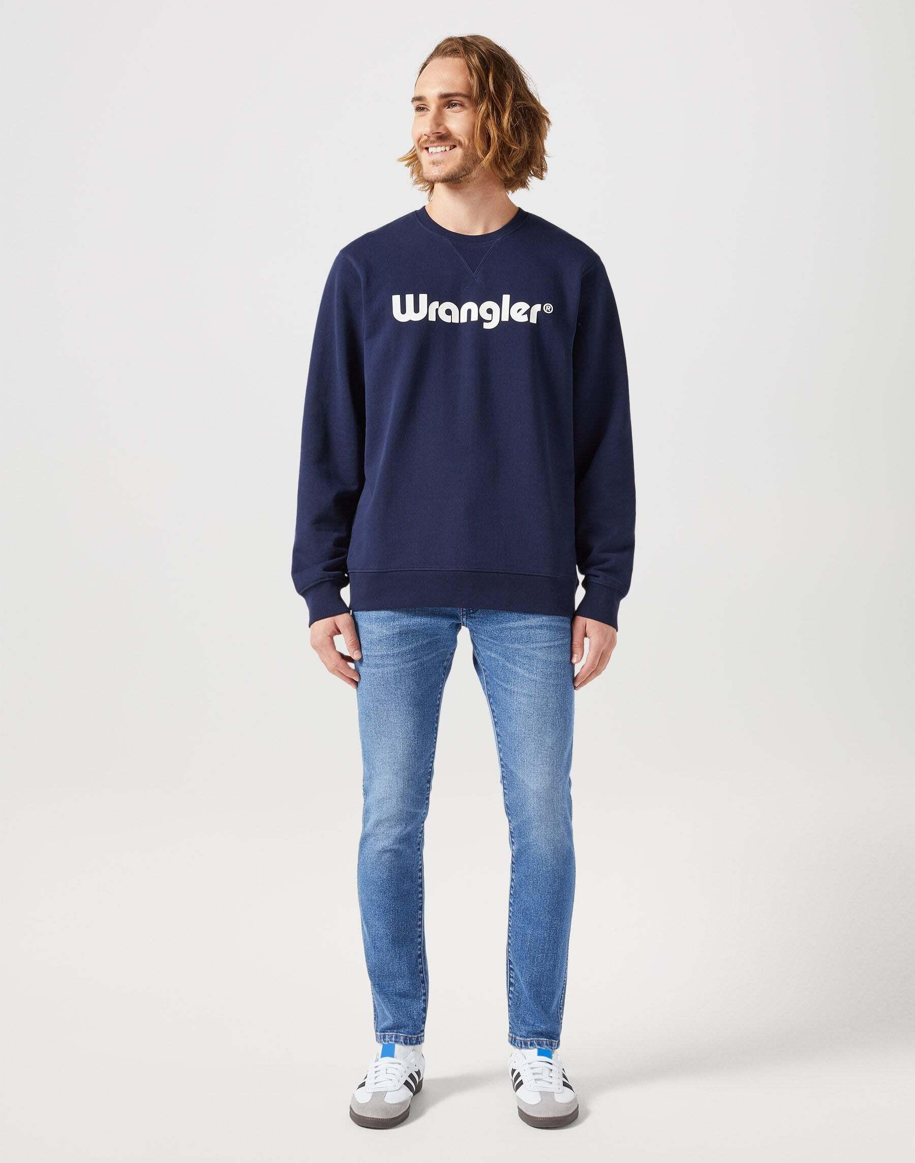 Wrangler  Sweatshirts Logo Crew Sweat 