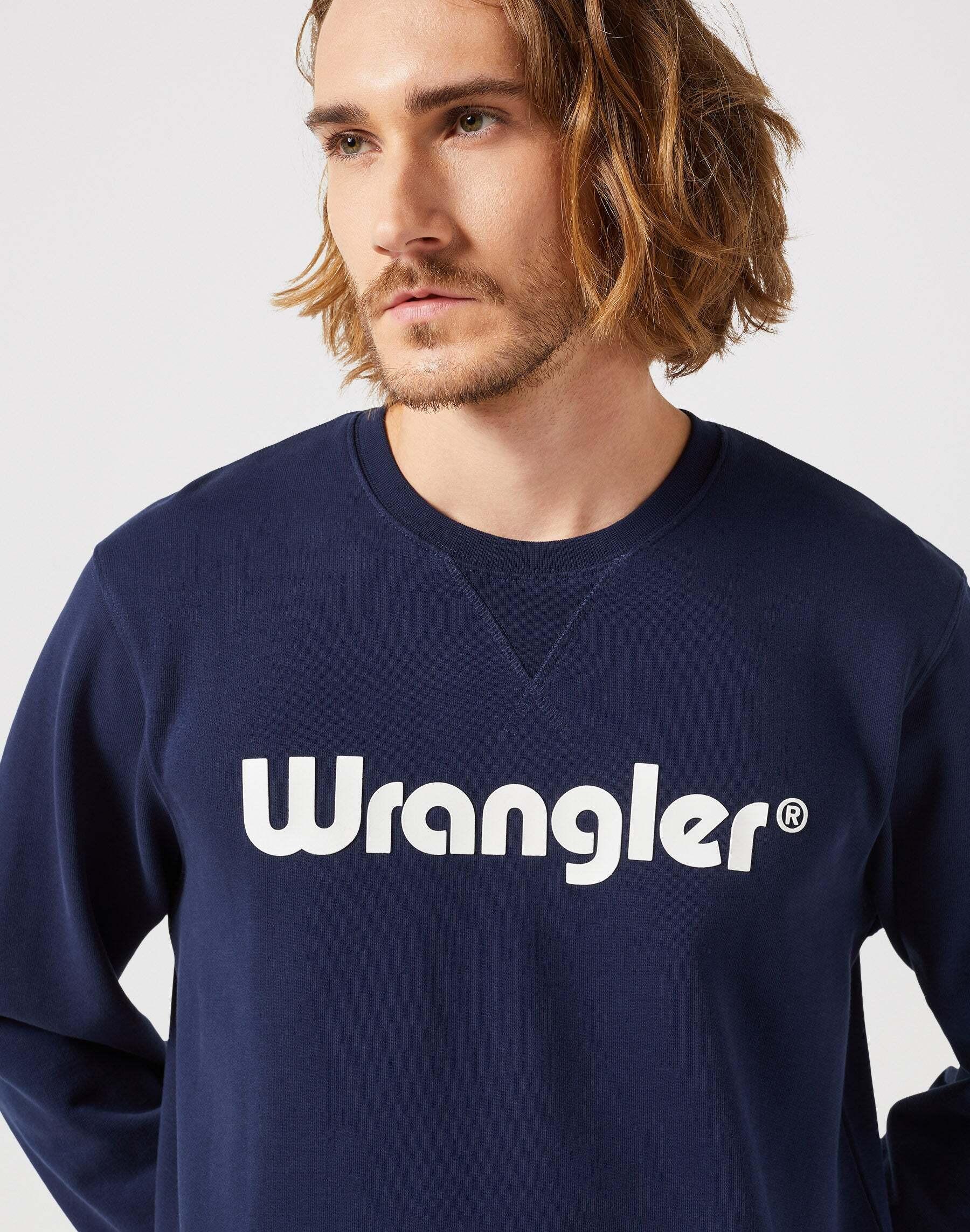 Wrangler  Sweatshirt Logo Crew Sweat 