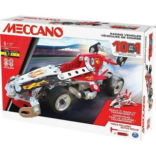 MECCANO  10 Multimodell Racing Vehicles 