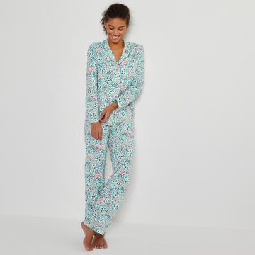 Pyjama mit Blumenmuster