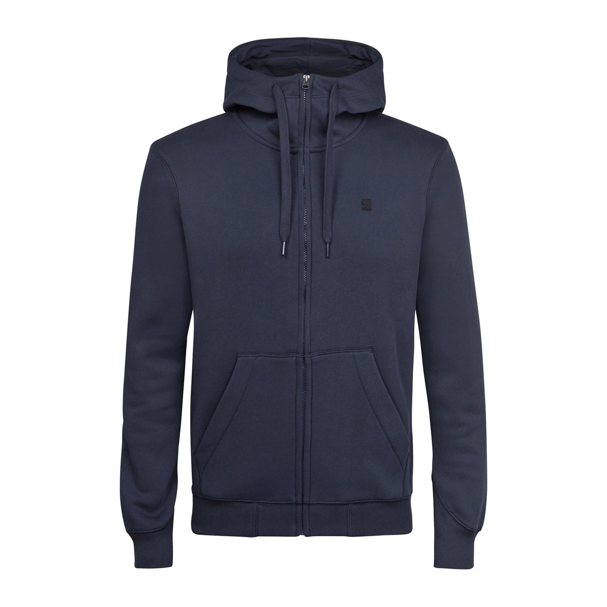 Image of Sweatjacke Bequem Sitzend-premium Core Hdd Zip Sw L\s Herren Blau XXL