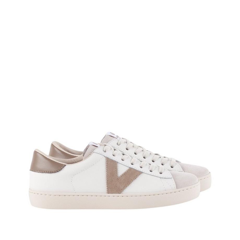 Victoria Puntera Serraje & Contraste Sneakers  