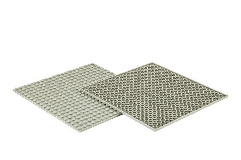 Image of Bauplatte Noppen Stein