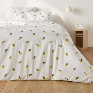 La Redoute Intérieurs Bettwäsche-Set Citron mit 50% Recycling-Baumwolle  
