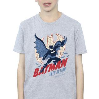 DC COMICS  Tshirt INTO ACTION 