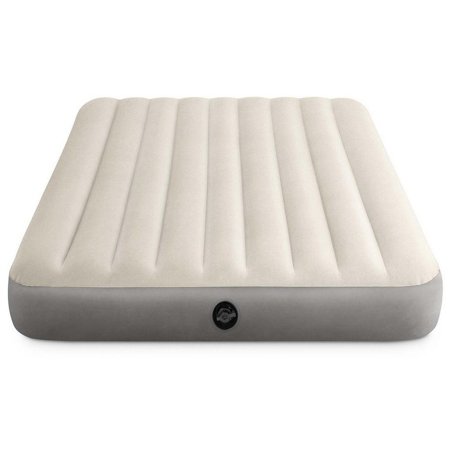 B2X Materasso Gonfiabile 203x152x25 cm con Pompa a Pistone  