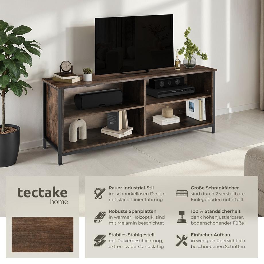 Tectake Credenza Navan stile industriale  