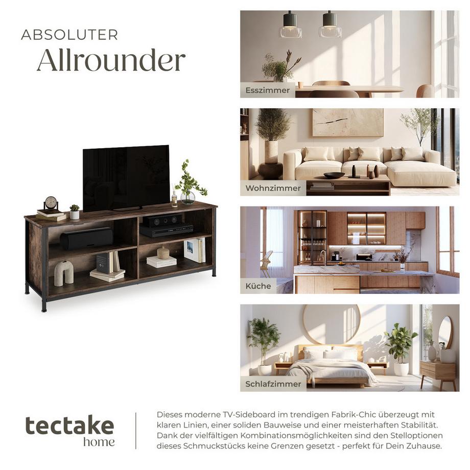 Tectake Étagère pour téléviseur Navan  