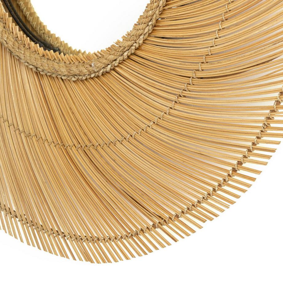 AM.PM XXL-Spiegel aus Kokosnuss ø 90 cm Tiara  