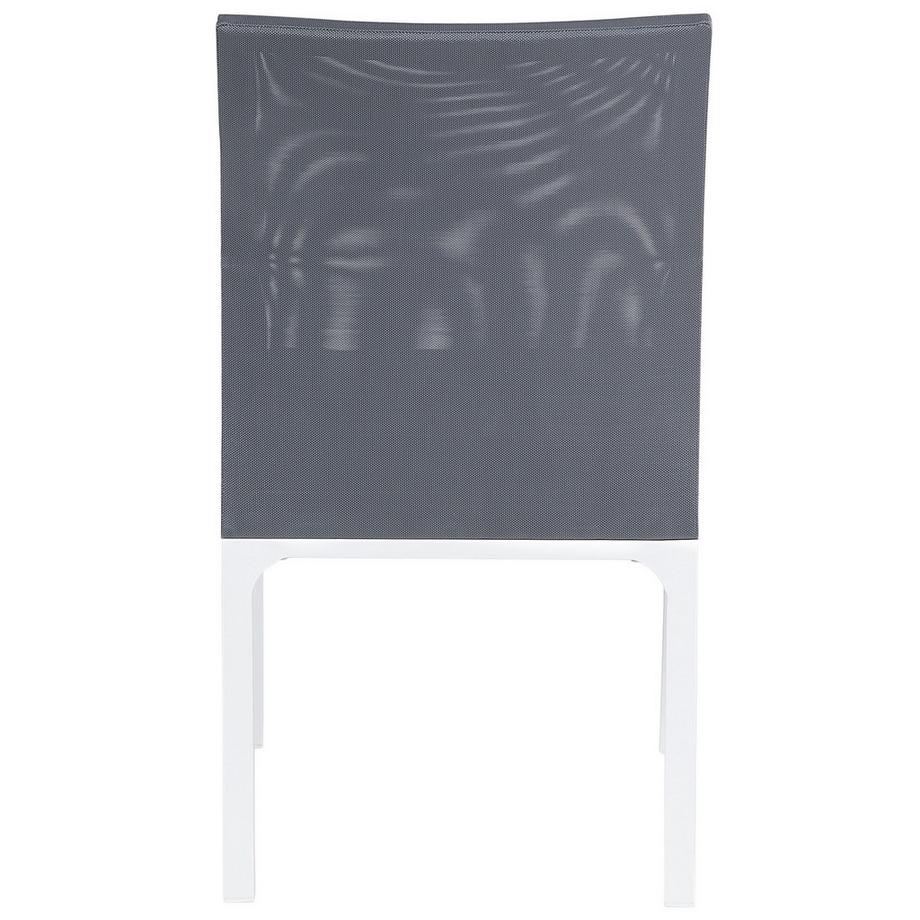 Beliani Set mit 8 Stühlen aus Stoff Modern BACOLI  