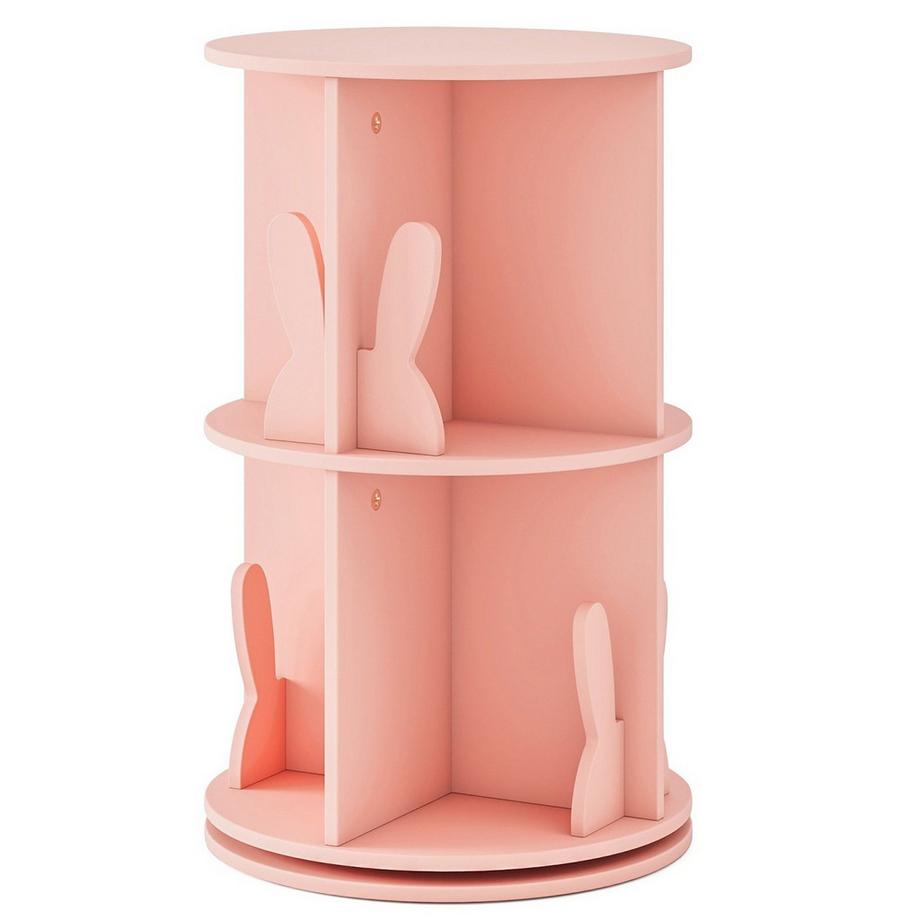 Drehbares Kinderbücherregal, 2-stufig