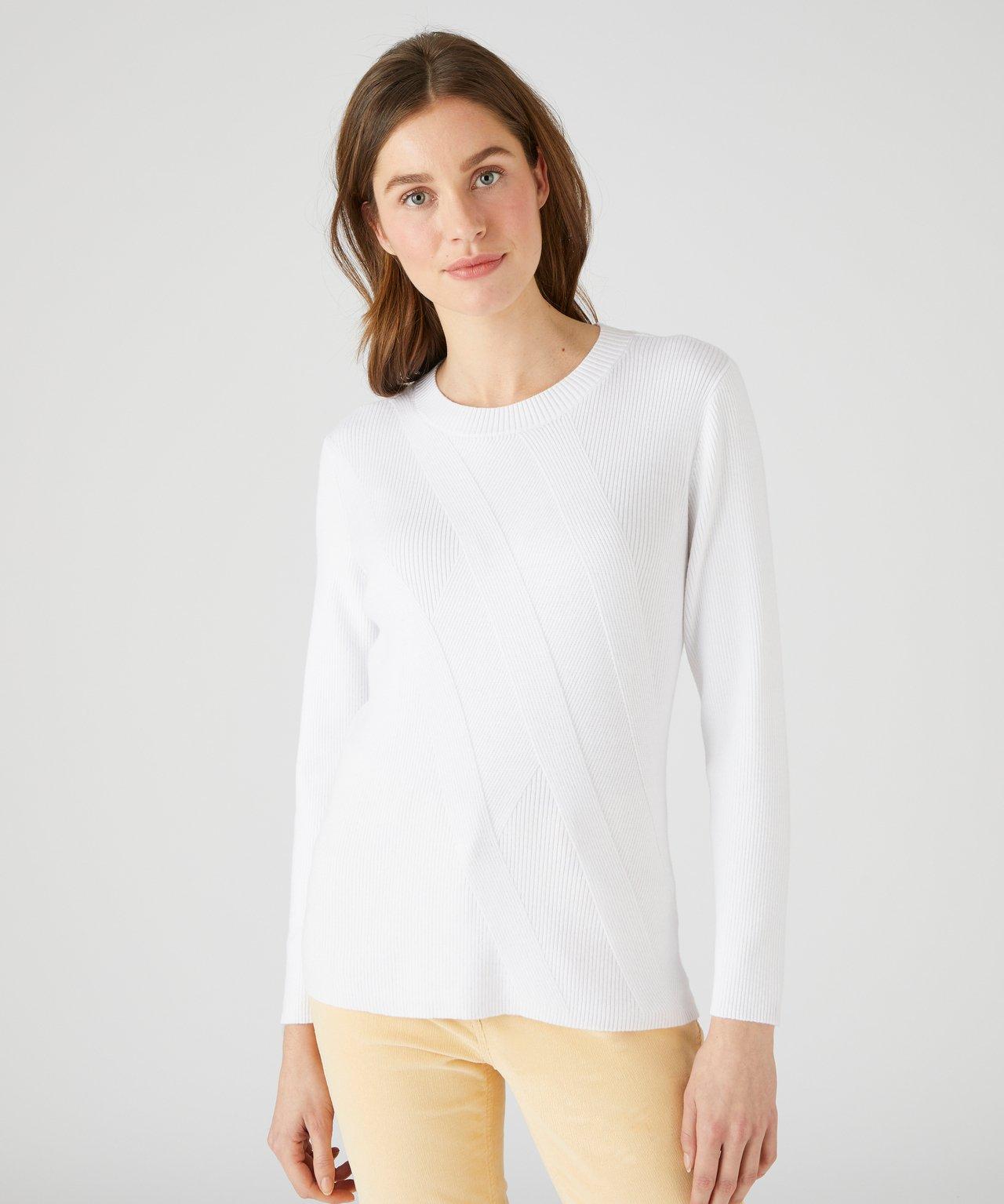 Damart  Pullover mit originellen Rippen 