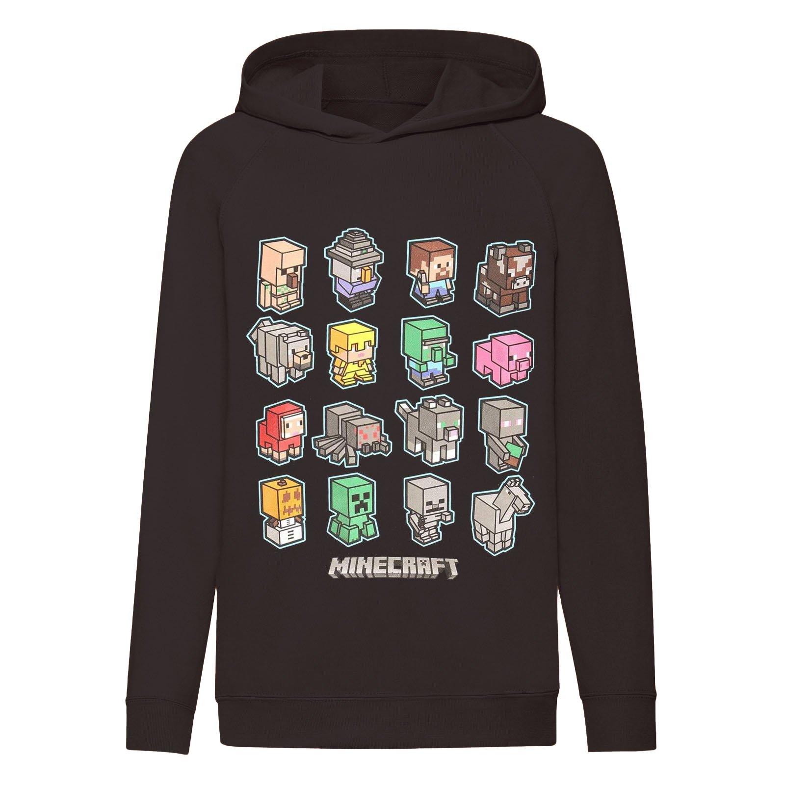 Image of Mini Mobs Hoodie Zum Überziehen Jungen Schwarz 158