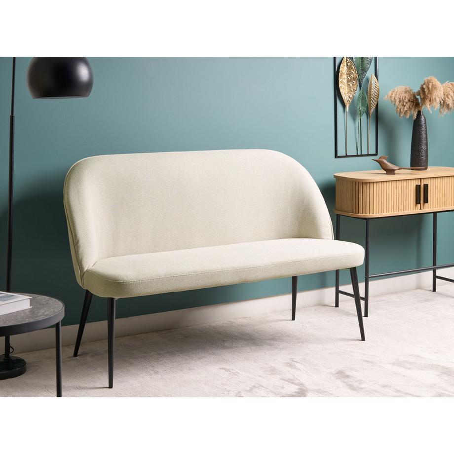 Beliani 2 Sitzer Sofa aus Stoff  OSBY  