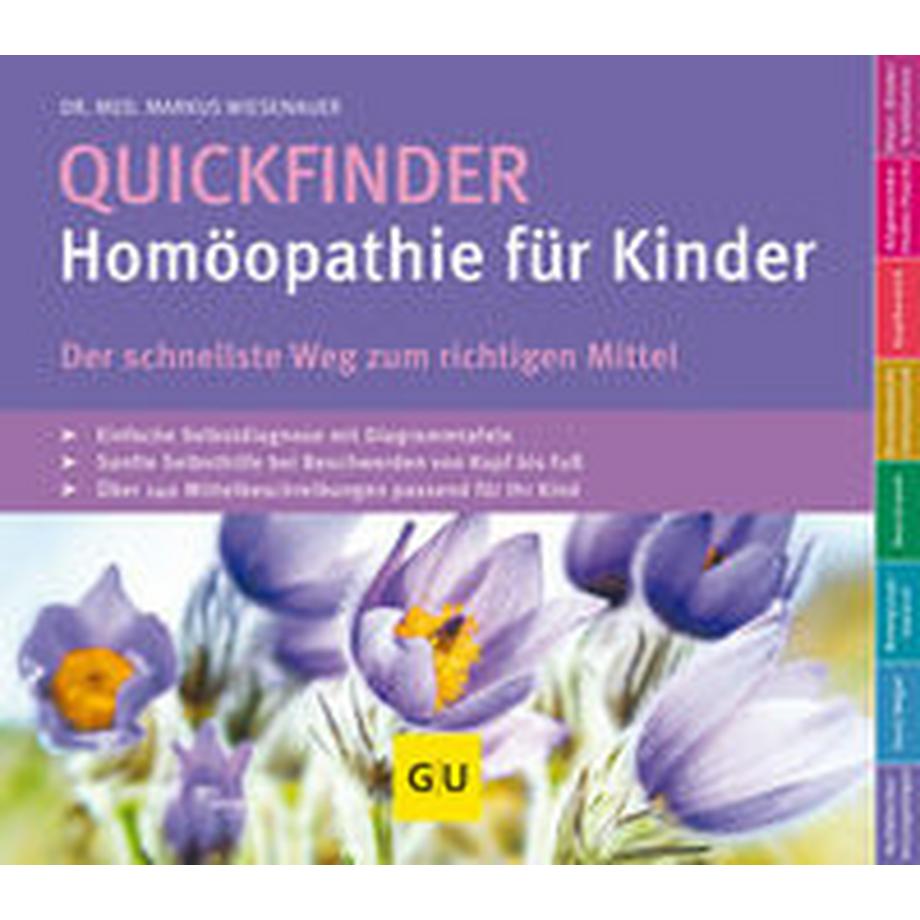 Gräfe & Unzer  Quickfinder- Homöopathie für Kinder 