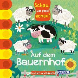 Schau, was passt genau? Auf dem Bauernhof Hofmann, Julia (Übersetzung) Gebundene Ausgabe 